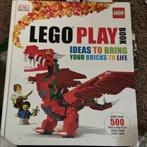 Lego Red and Green Building Set with Dynamic Dragon Design